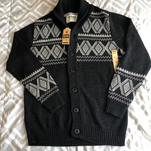 urban pipeline Other - 🎉HP!!🎉 Urban Pipeline black cardigan men’s sz S